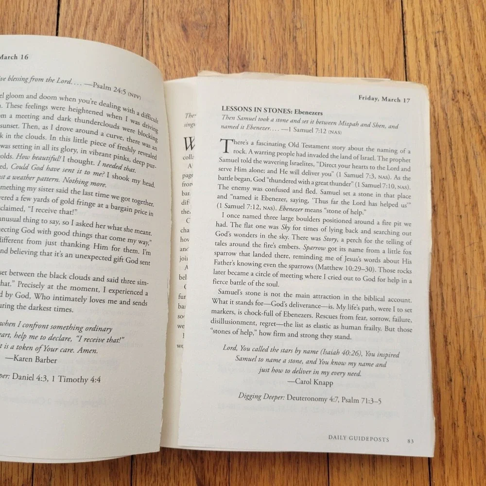 11 Daily Guideposts Devotional Book Collection 1998 2024 Inspirational Bookmarks